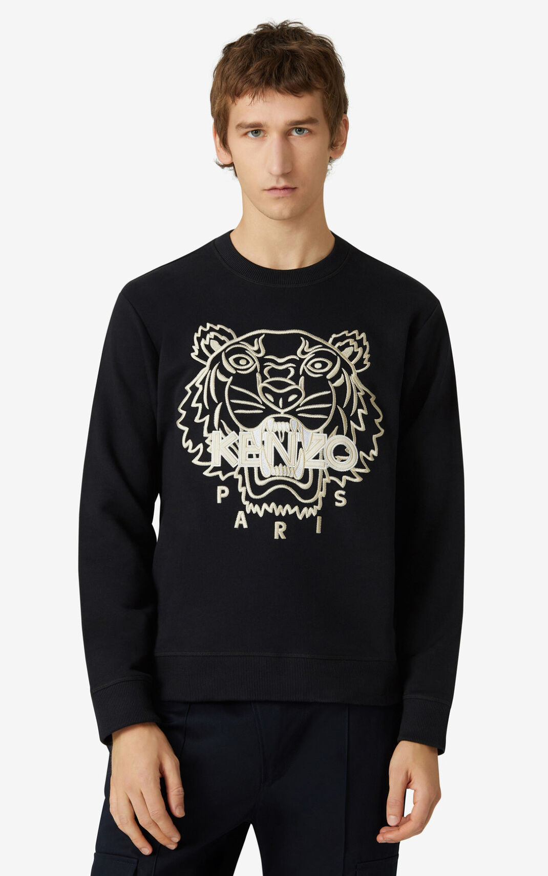 Kenzo Tiger Sweatshirt Herre - Sort DK-670860